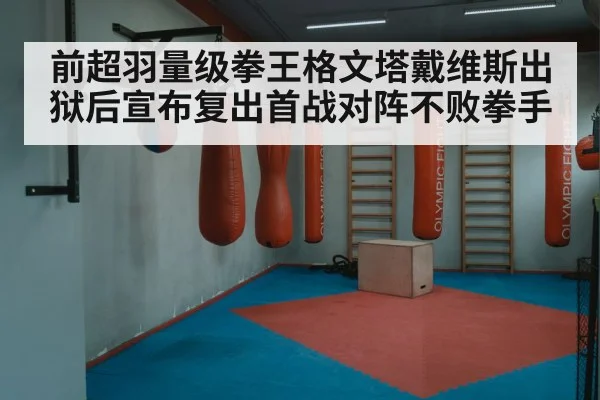 前超羽量级拳王格文塔戴维斯出狱后宣布复出首战对阵不败拳手